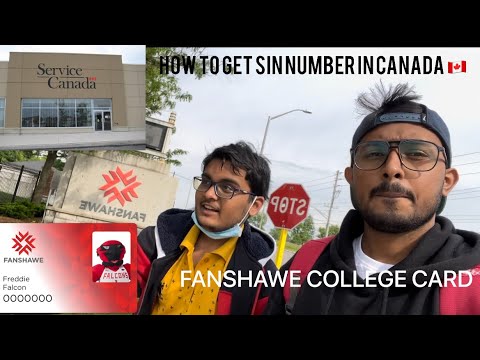 SIN NUMBER EXPLAINED?? || FANSHAWE COLLEGE CARD BENEFITS || INTERNATIONAL STUDENT VLOG