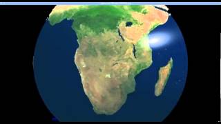Terrain rendering on spherical surfaces using HTM, clip maps and SM 5.0