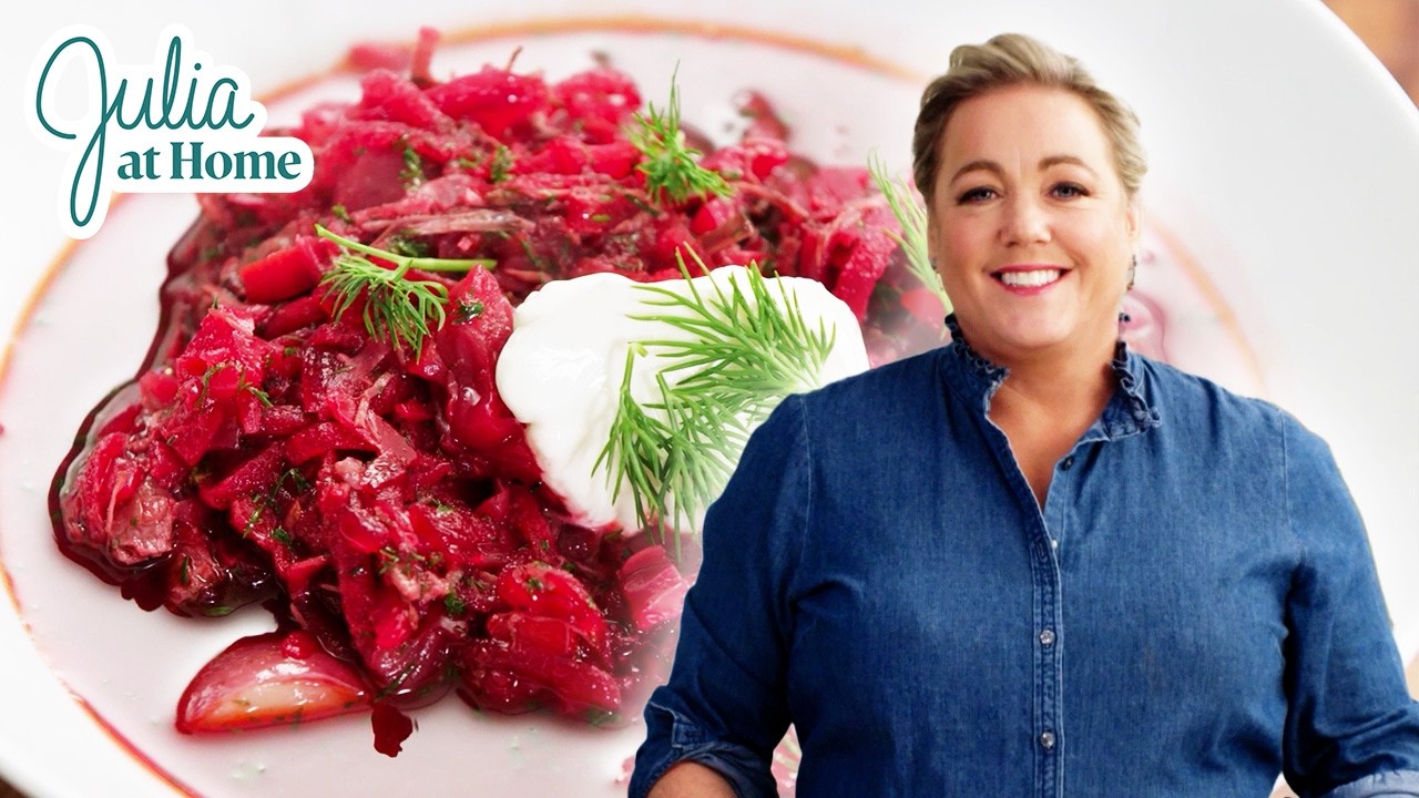 Зимние блюда для уюта: борщ, домашний ржаной хлеб и многое другое | Полная серия | Джулия дома (4...