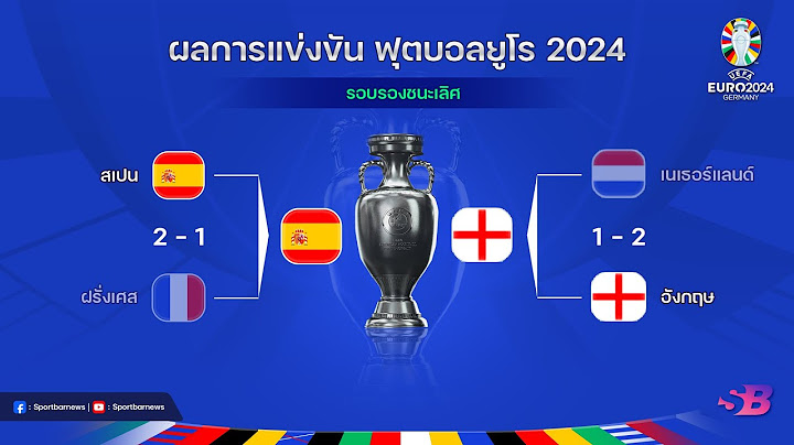 สรุป ผลบอลยูโรล่าสุด | ดาวซัลโวยูโรล่าสุด | ไฮไลท์ยูโรล่าสุด ยูโร 2024 รอบรองชนะเลิศ | Euro 2024