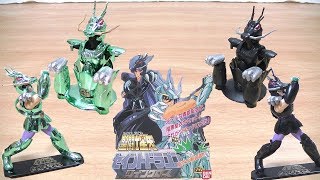 紫龍と暗黒ドラゴン着せ替え！】聖闘士星矢 セイントドラゴン ツイン聖