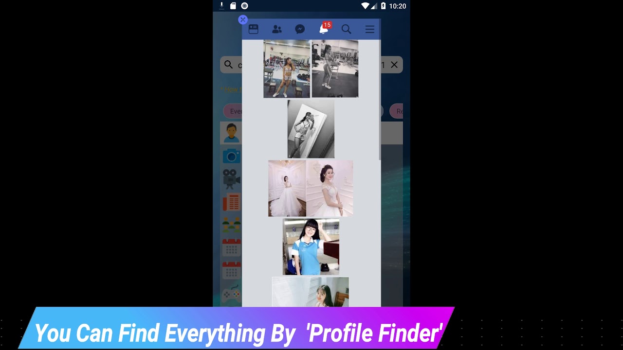 How to find Information someone in facebook. - YouTube