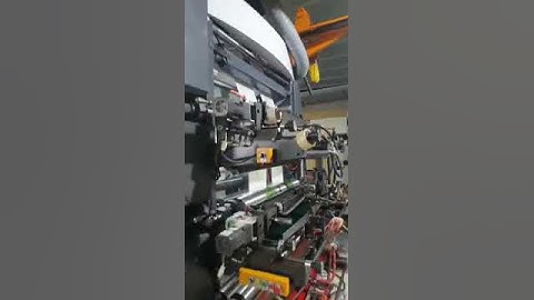 6color stack type flexo printing machine run well in client factory, two roll printing in one time