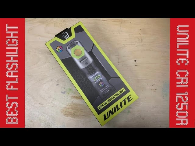 Unilite CRI-1250R USB-C High CRI Rechargeable LED Inspection Light (1250 Lumens