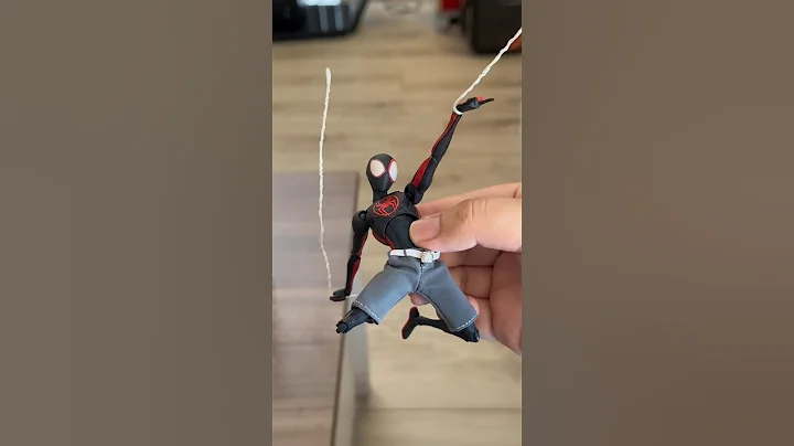 More posing w/ SH Figuarts Miles Morales #acrossthespiderverse #milesmorales #spiderman #spiderverse