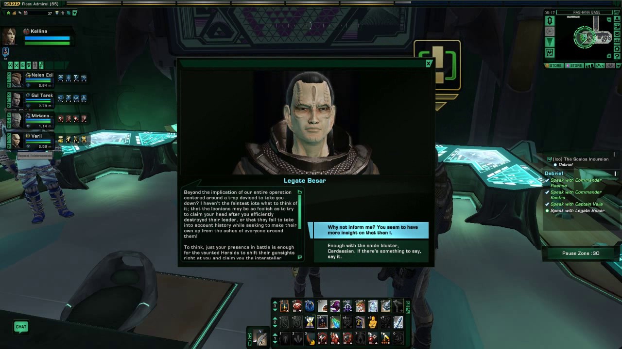STO Foundry Mission - The Scalos Incursion alt lines & misc content
