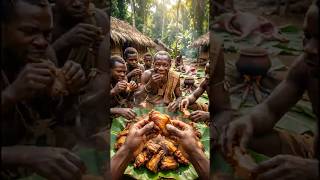 Baka Palm-Oil Fried Forest Hog 🔥 #shorts