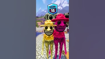 SIZE COMPARISON ZOONOMALY MONSTERS IN PLATFORM GARRY