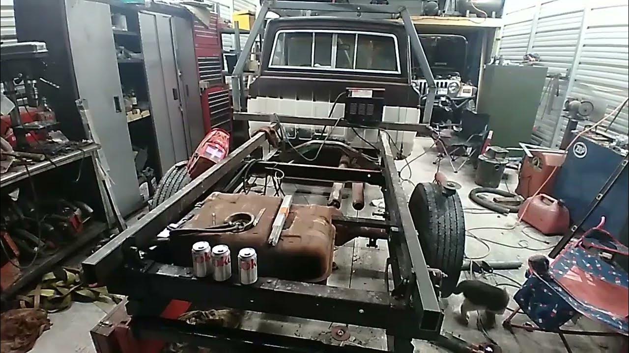 Home Made Dump Bed Jeep J20 Part 1 YouTube