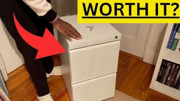 DEVAISE 2-Drawer File Cabinet with Lock review