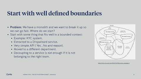 Decoupling the Monolith to Microservices - an API perspective
