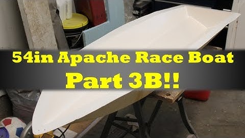 54in Rc Apache Race Boat Build Part 3b