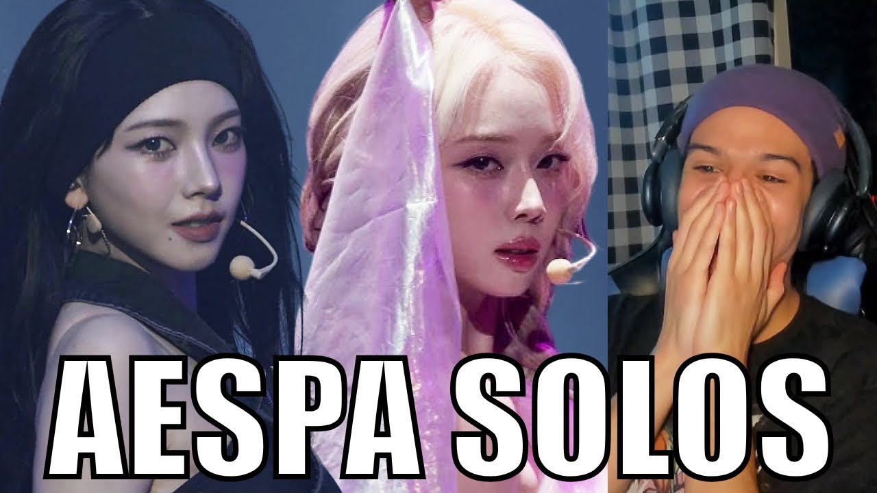 aespa Solos Live Performances REACTION (Up, Spark, Dopamine, Bored) (SYNK : PARELLEL LINE)