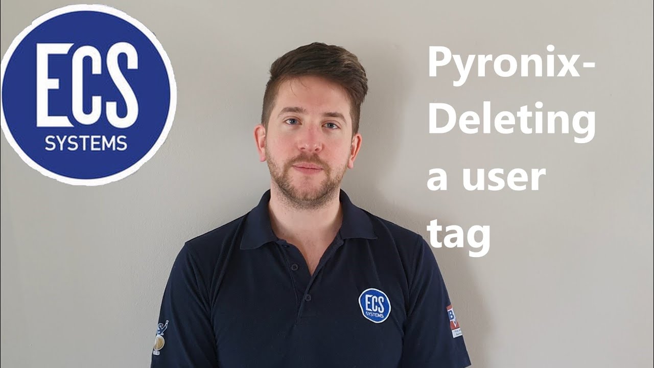 Pyronix- Deleting tag