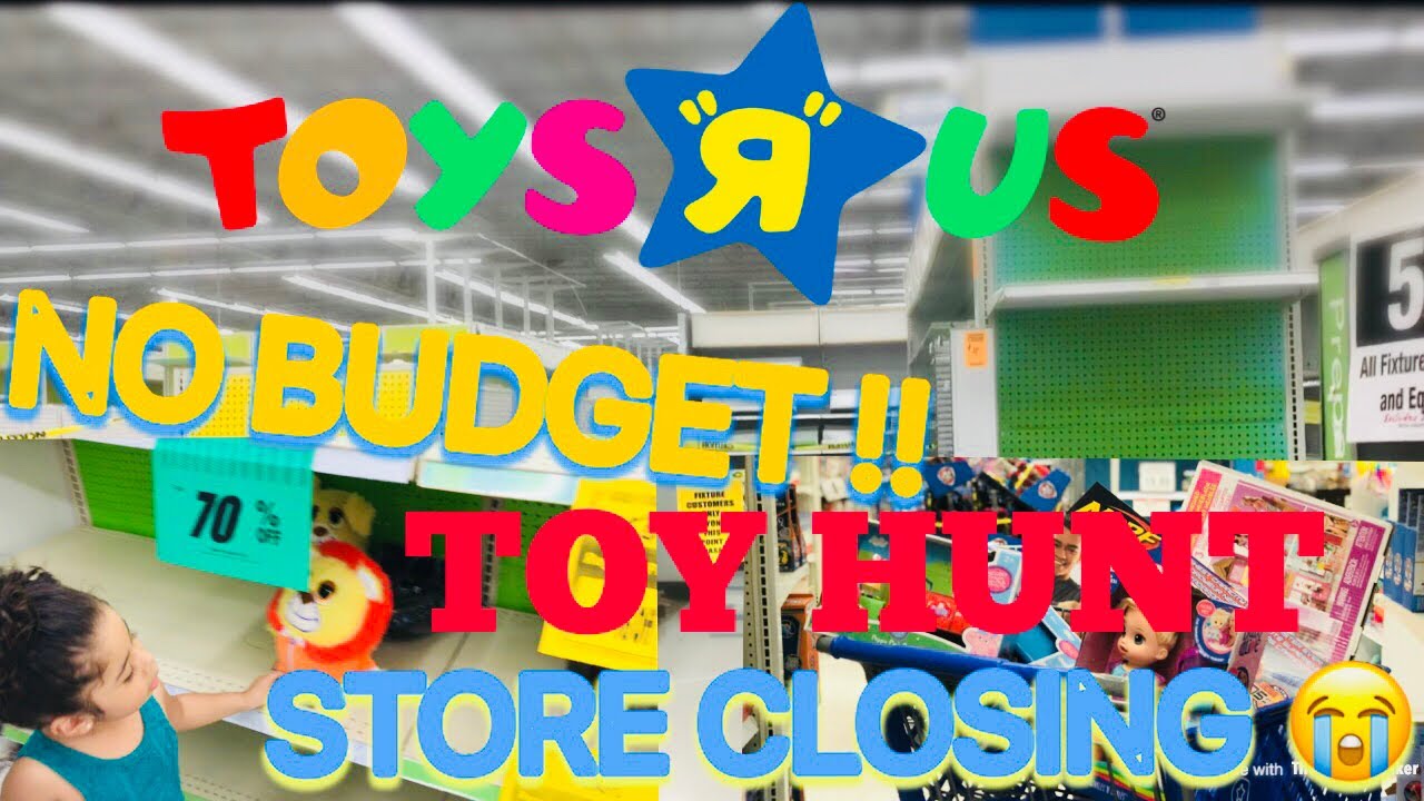 NO BUDGET CHALLENGE AT TOYS R US ! Worst Day Ever 😭 !