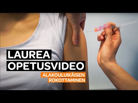 Video: Mitä Rokotuksia Annetaan Koulussa