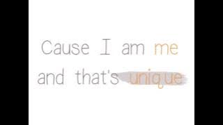 Unique - Lenka (Lyrics)