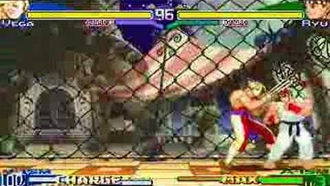 SFA3 V-Vega V-ism Combos