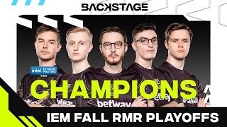 LEGENDARY CHAMPIONS! | IEM FALL | NIP BACKSTAGE