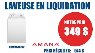 Ntw4516Fw Laveuses - Chargement Vertical Bonprix Électroménagers Montréal - Laval - Québec