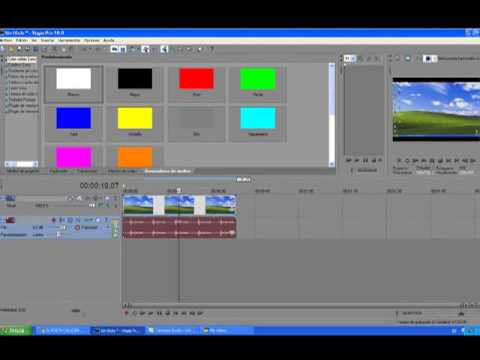 Separar audio de video sony vegas