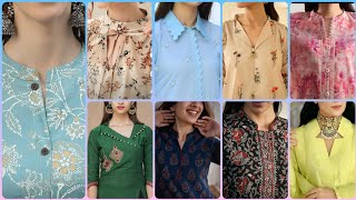 30 Beautiful Ban Collar Neck Designs For Kameez Neck Design 2025-26 Neck Design For Kurti