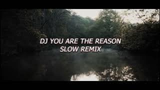 DJ SLOW REMIX || YOU ARE THE REASON.