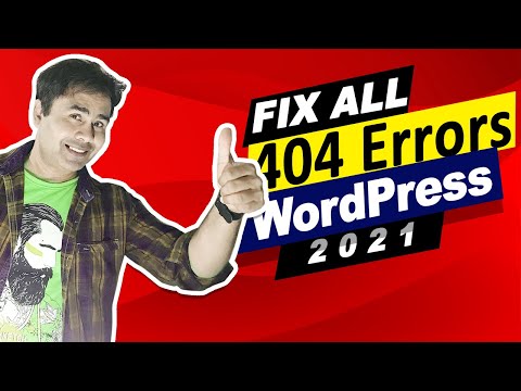 How to fix 404 errors in WordPress | Permalinks 404 and ImSolve manually | Menu broke error 404
