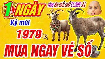 🔴xuất hiện 1 ngày vàng duy nhất nổ lộc lớn. tuổi Kỷ mùi 1979 Có lộc trời trúng số cực giàu