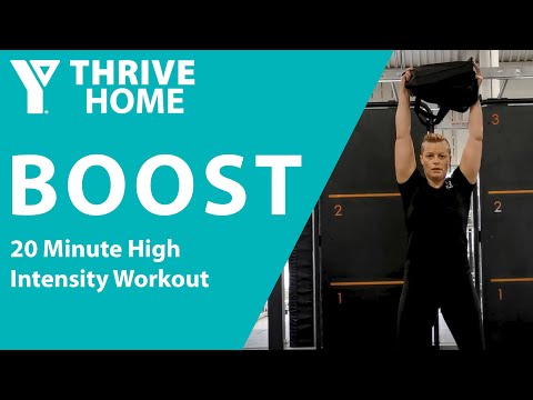 YThrive BOOST 2: 20 Minute High Intensity Interval Workout