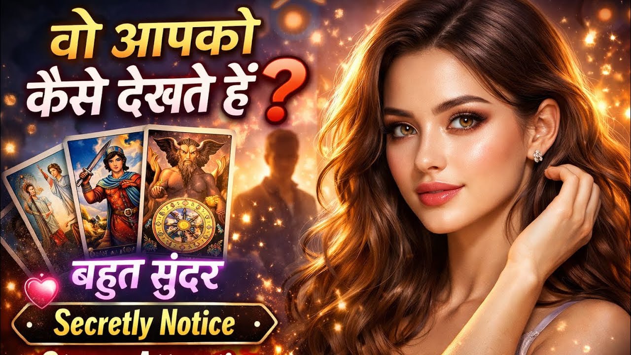 आपके लुक्स को वो किस नज़र से देखते है 🔮Current Felling Tarot Reading 