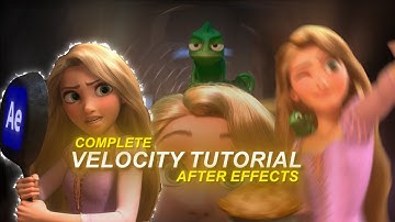 Advanced Velocity Edit Tutorial | After Effects