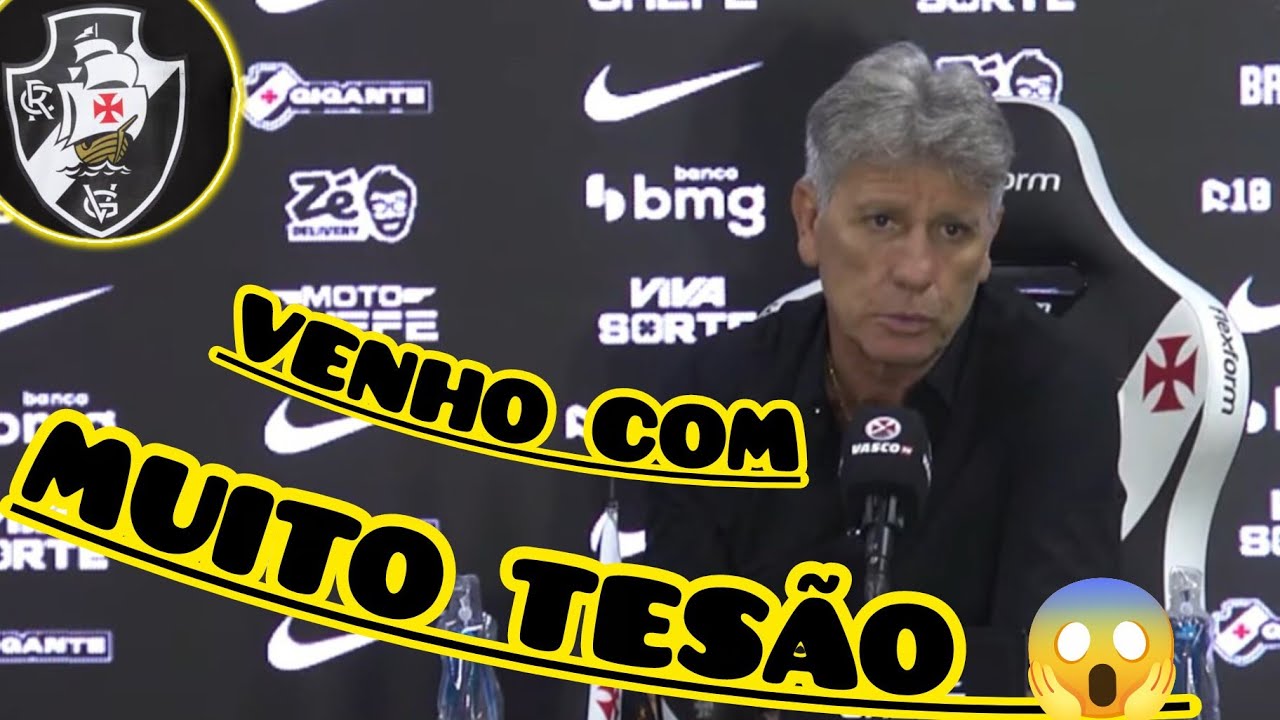 Coletiva de apresentação de Renato Gaúcho no Vasco 