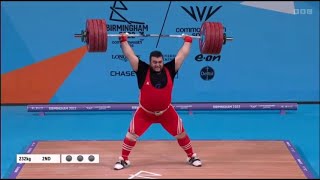 : 2022 Commonwealth Games Weightlifting M +109 KG