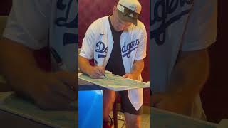 🏟🧢 KiDface Autographz 🏟🧢 presents MEETING THE DODGER'S WORLD 🌎 SERIES CHAMPION AUSTIN BARNES🧢®️