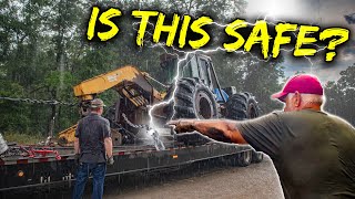 Loading a SKIDDER when DISASTER STRIKES!