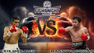 Erik Morales VS Manny Pacquiao | Fight Night Round 3 (PSP Gameplay)