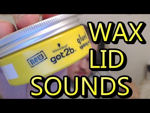 ASMR   Wax Lid Sounds