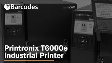 Printronix T6000e Industrial Barcode Printer