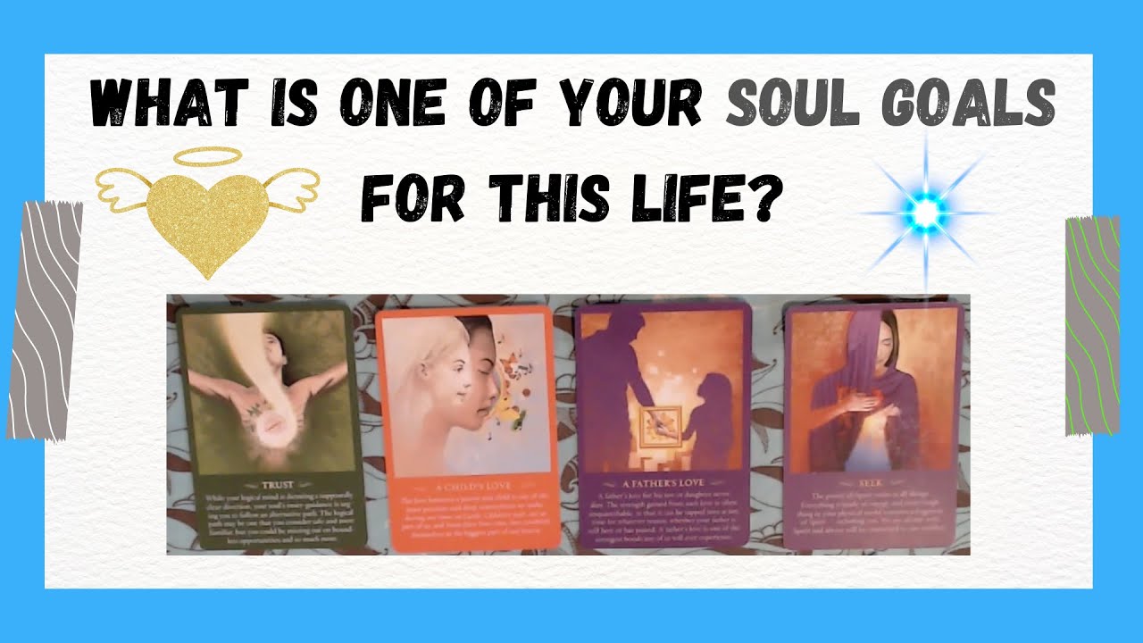 What is one of your soul goals in this life? 🎴👼😇 Pick a card YouTube