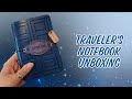 Unboxing an altguild travelers notebook  tardis cover
