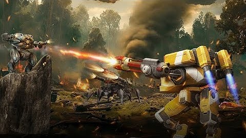 Mech Wars Online Robot Battles Gameplay (Android/iOS)