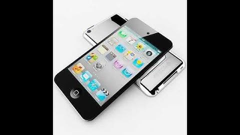 3D Model Apple IPod Touch 4g Review