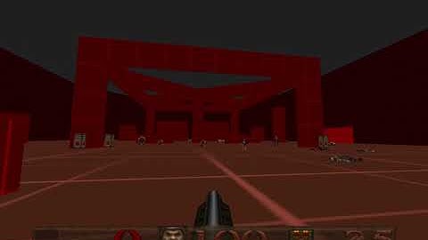 Quake Singleplayer Map - Ranger City 25XX Gameplay and Iterations Walkthrough