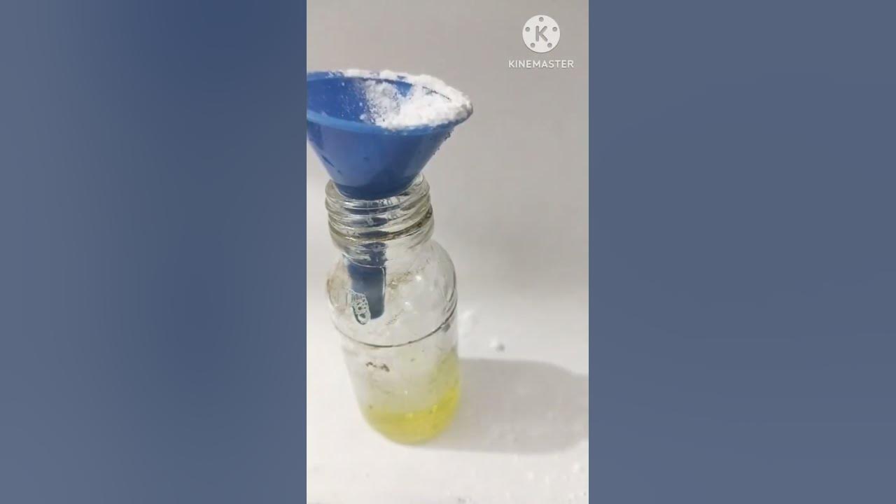 Elephant Toothpaste From Baking soda and Vinegar YouTube