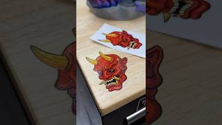 Oni decal stickers created with the @eufyMake  E1 personal uv printer #eufymakee1 #oni Wealth