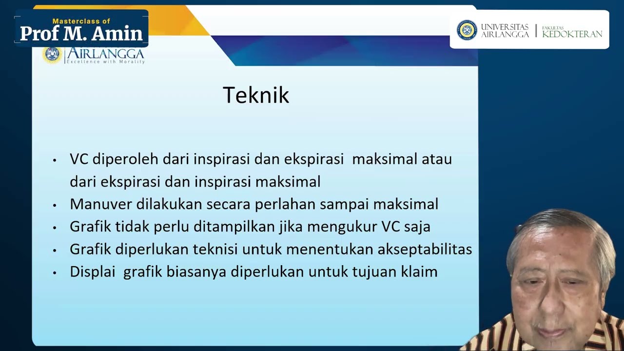 EP 6 #part 1:  SPIROMETRI 3.6 - Komponen Pemeriksaan