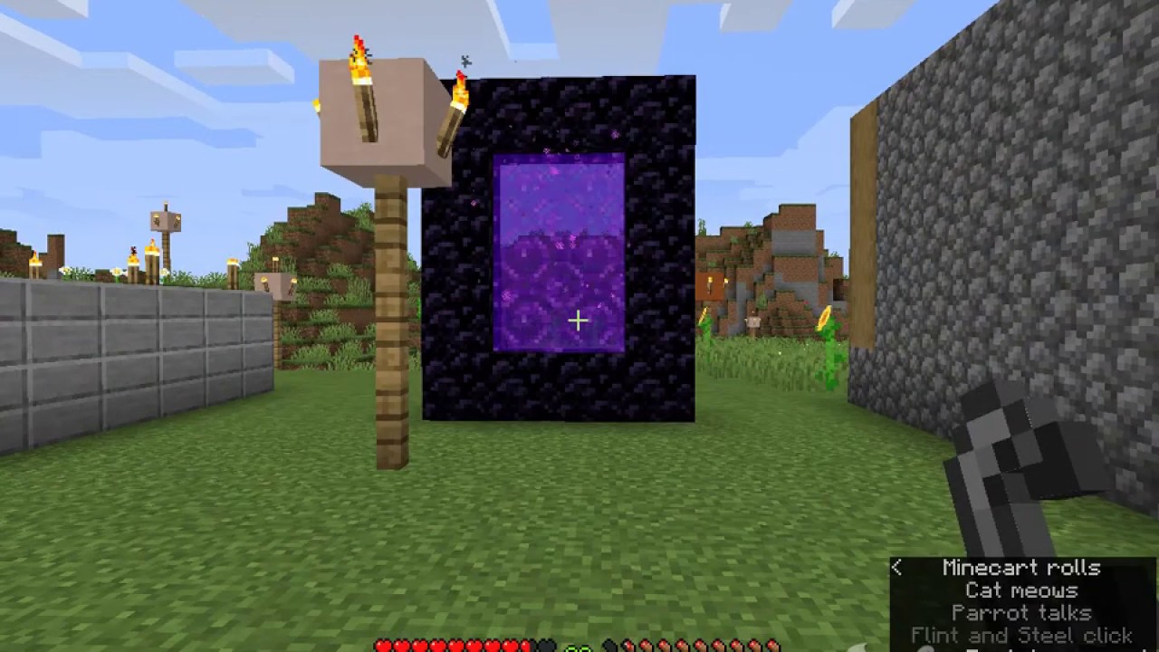 Minecraft#4 my new automatic farm and make nether portal make diamond