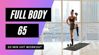 20 Min Full Body HIIT Workout | MrandMrsMuscle