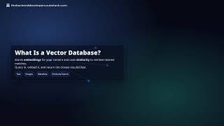 Vector Databases in Backend: Scaling Semantic Search